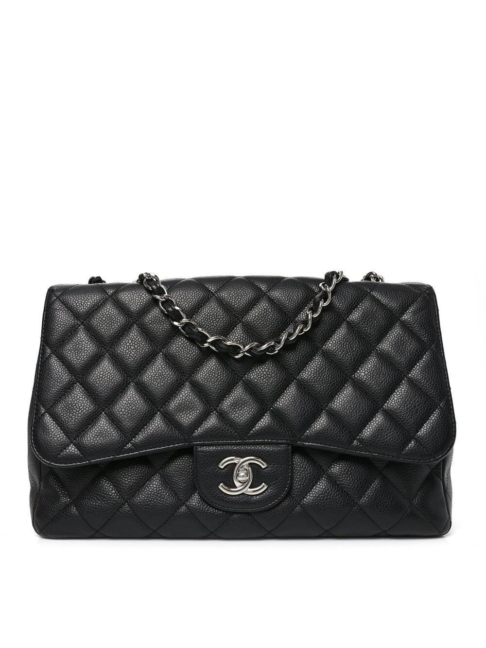 Chanel Caviar Quilted Jumbo Single Flap #342237C45B